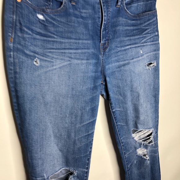 Madewell 9” High Rise Skinny Denim Jeans - Picture 6 of 16